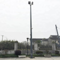 25m 30m steel hot dip galvanized polygonal high mast lighting pole for square use